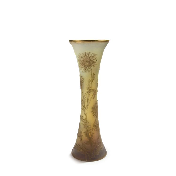 Hauptbild zu Objekt, 'Chrysanth&egrave;mes' vase, 1897, Daum Fr&egrave;res, Nancy, 132B 191