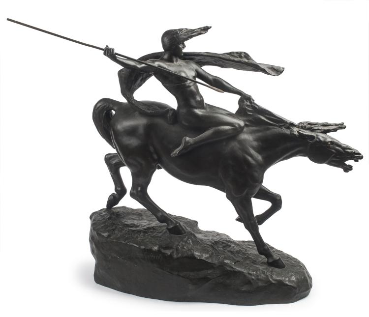 Hauptbild zu Objekt, 'Walk&uuml;renritt', 1908, Gladenbeck, Berlin, 132B 674