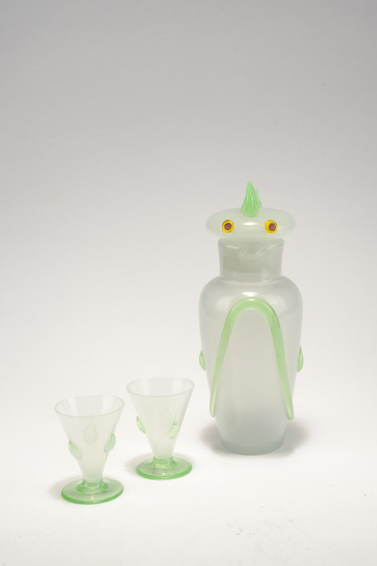 Bild 1 zu Objekt, Liquor set, 1907, Richard Teschner, L&ouml;tz Wwe., Klosterm&uuml;hle, 132B 497