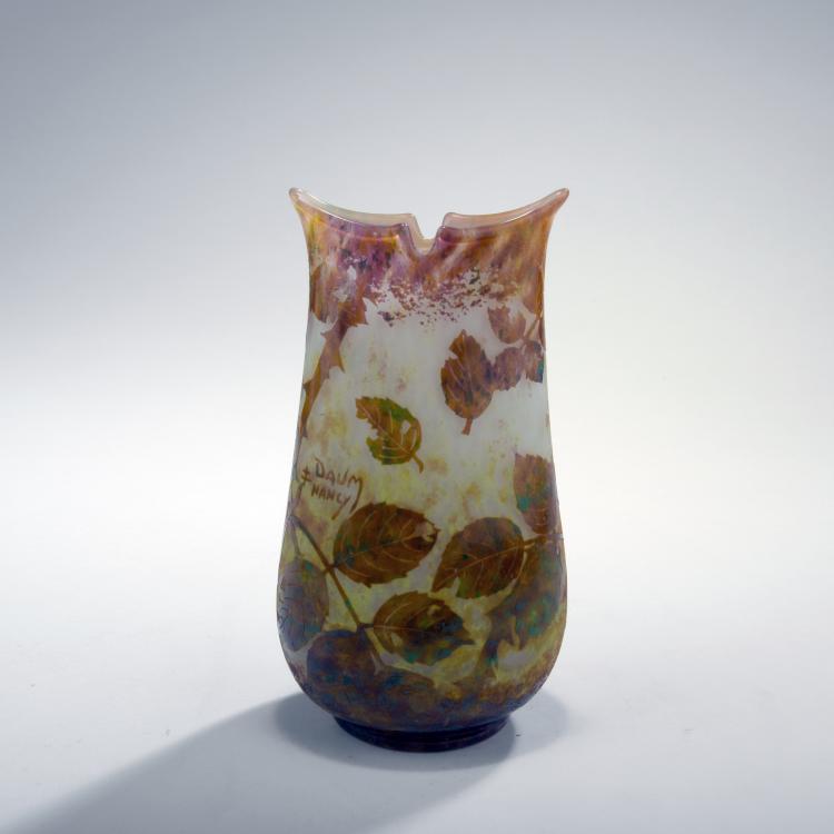 Bild 1 zu Objekt, Vase 'Ronces d'automne', 1910-15, Daum Fr&egrave;res, Nancy, 132B 247
