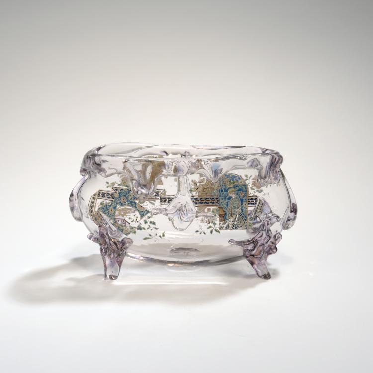 Bild 1 zu Objekt, Schale mit japanischem Dekor, um 1878, Auguste Jean, Jean, Auguste, Paris, 132B 382