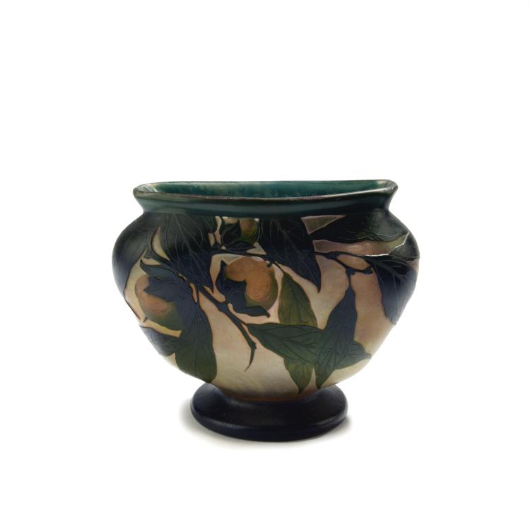 Hauptbild zu Objekt, Vase 'Plaqueminier du Japon', 1912, Daum Fr&egrave;res, Nancy, 132B 269