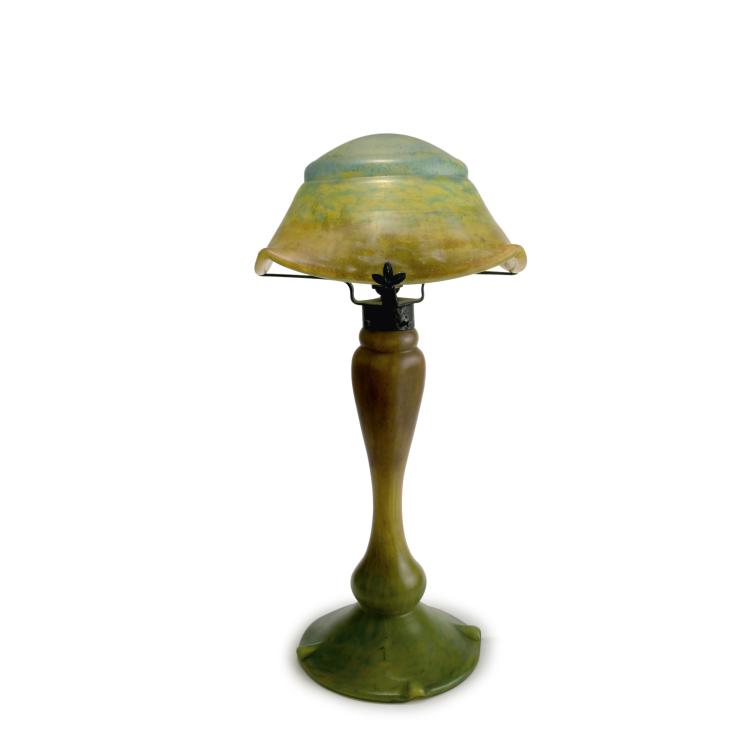 Hauptbild zu Objekt, Table light, 1910-15, Daum Fr&egrave;res, Nancy, 132B 248