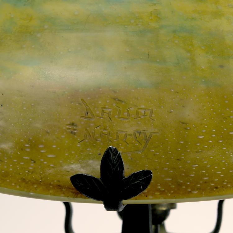 Bild 1 zu Objekt, Table light, 1910-15, Daum Fr&egrave;res, Nancy, 132B 248