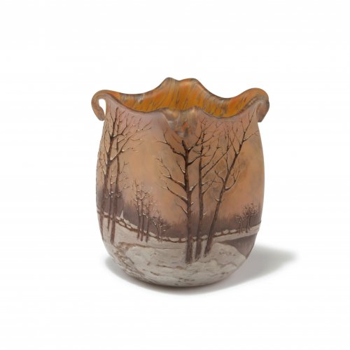 Vase 'Arbres en hiver', um 1910
