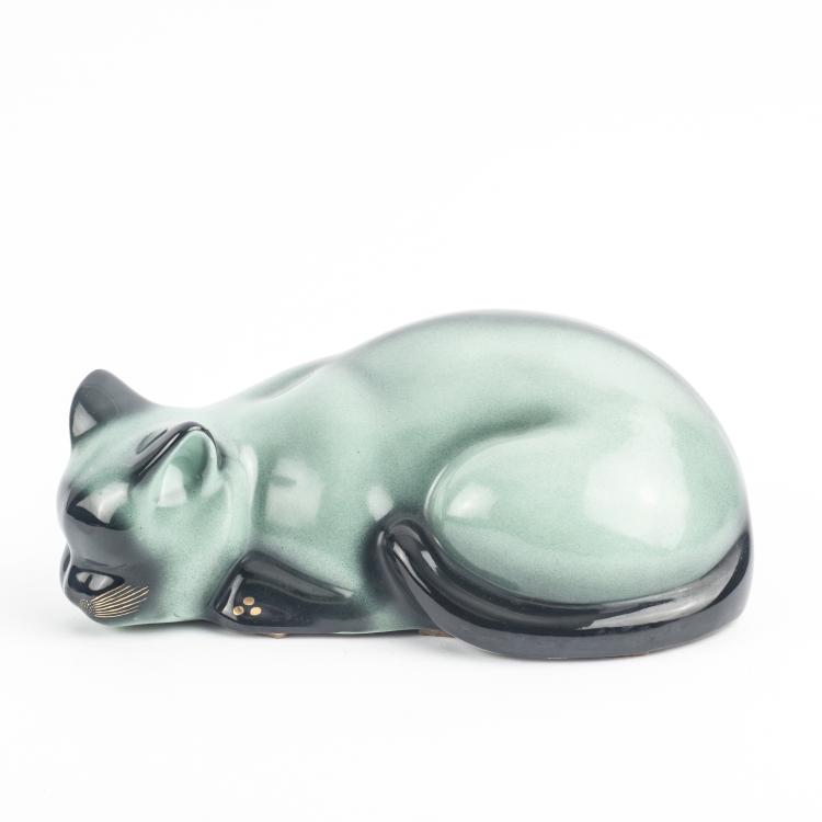 Bild 1 zu Objekt, Katze 'Gatto accovacciati', 1960er Jahre, Piero Fornasetti, Fornasetti, Mailand, 133B 567