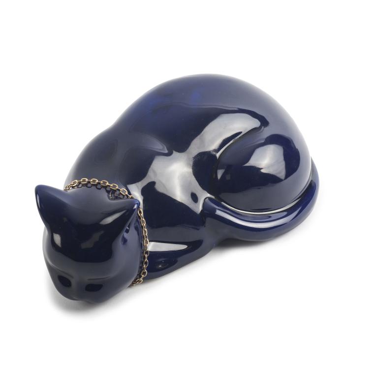 Hauptbild zu Objekt, 'Gatto accovacciati', 1960s, Piero Fornasetti, Fornasetti, Mailand, 133B 578