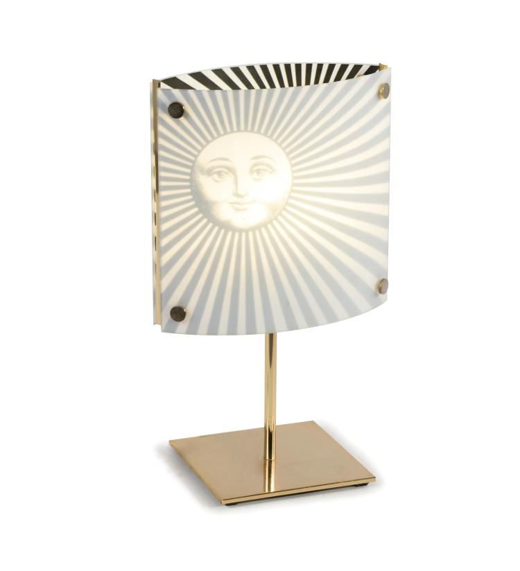 Hauptbild zu Objekt, 'Sole' table light, c1995, Barnaba Fornasetti, Antonangeli Illuminazione, Paderno Dugnano/ Mailand; Fornasetti, Mailand, 133B 598