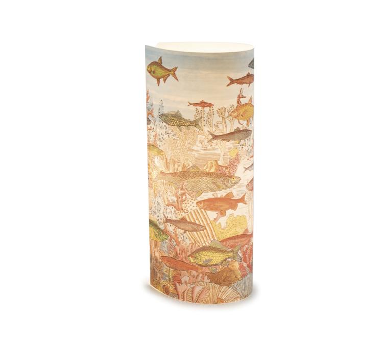 Hauptbild zu Objekt, 'Aquario medio' table light, c1995, Barnaba Fornasetti, Antonangeli Illuminazione, Paderno Dugnano/ Mailand; Fornasetti, Mailand, 133B 601