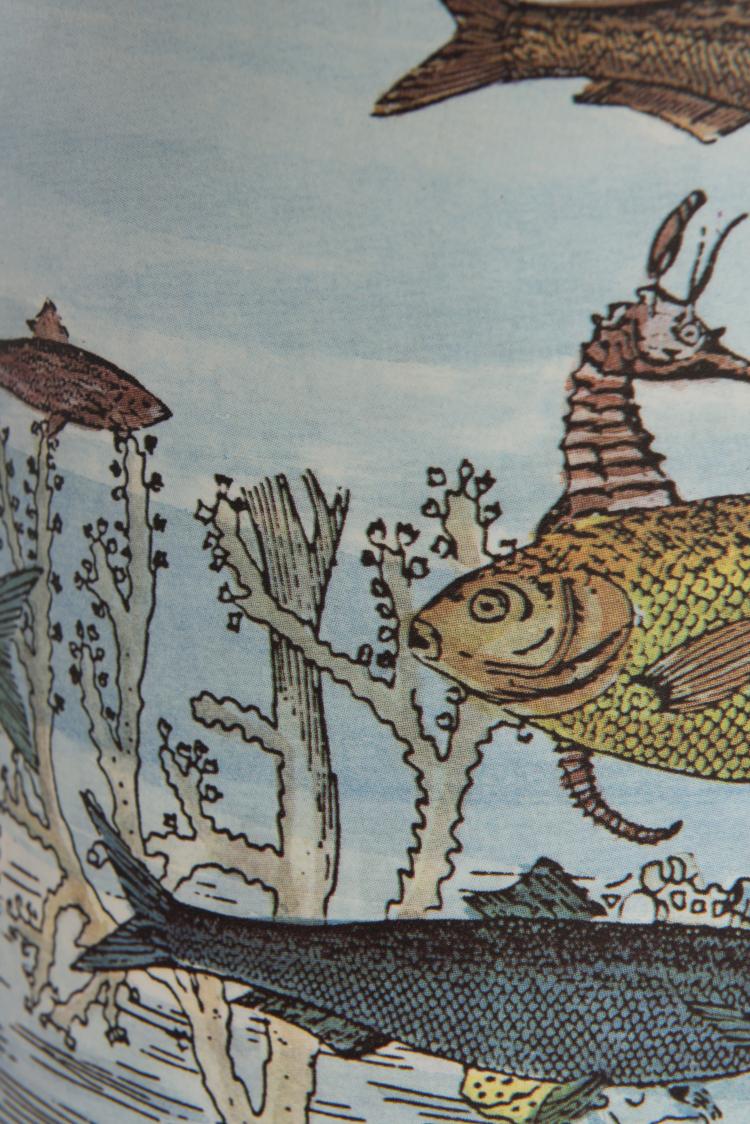 Bild 2 zu Objekt, 'Aquario medio' table light, c1995, Barnaba Fornasetti, Antonangeli Illuminazione, Paderno Dugnano/ Mailand; Fornasetti, Mailand, 133B 601