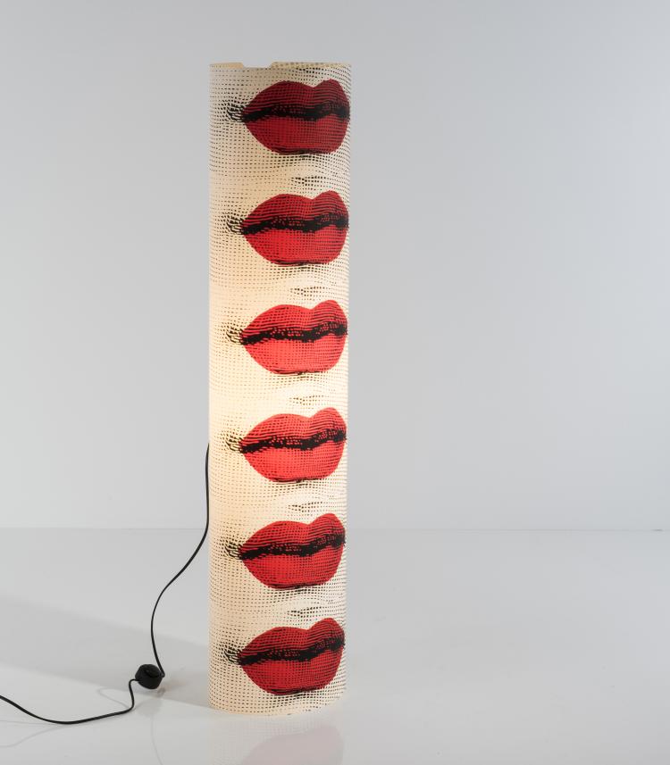 Bild 2 zu Objekt, 'Bocca grande' floor lamp, c1995, Barnaba Fornasetti, Antonangeli Illuminazione, Paderno Dugnano/ Mailand; Fornasetti, Mailand, 133B 602
