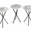 Three end tables, 'Re Sole', 'Giano Bifronte' und 'Architettura', 1950s