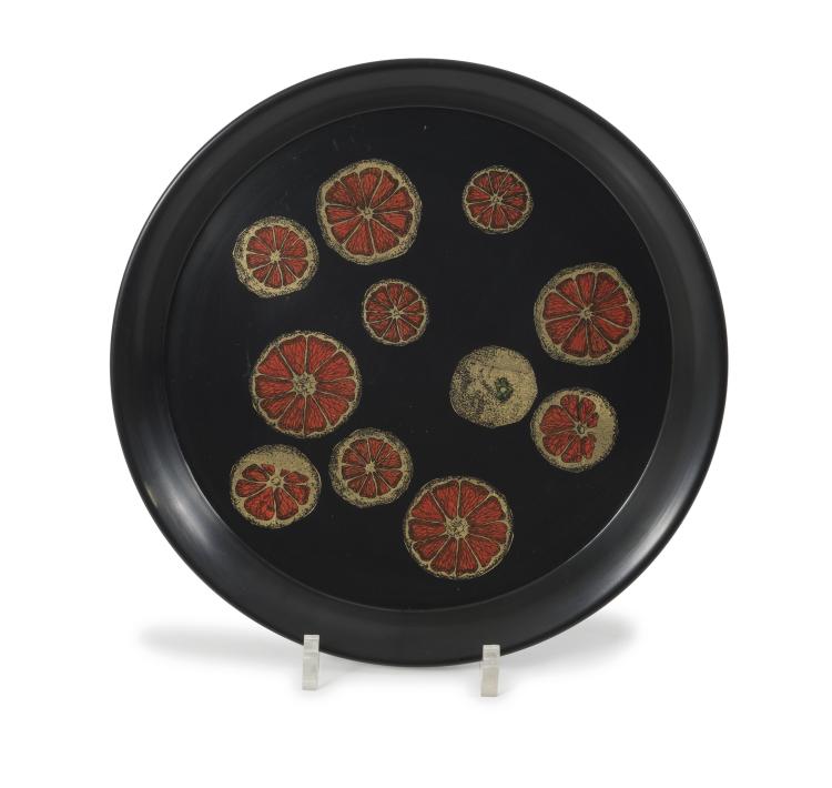 Hauptbild zu Objekt, 'Fette d'Arancia' tray, 1950/60s, Piero Fornasetti, Fornasetti, Mailand, 133B 564