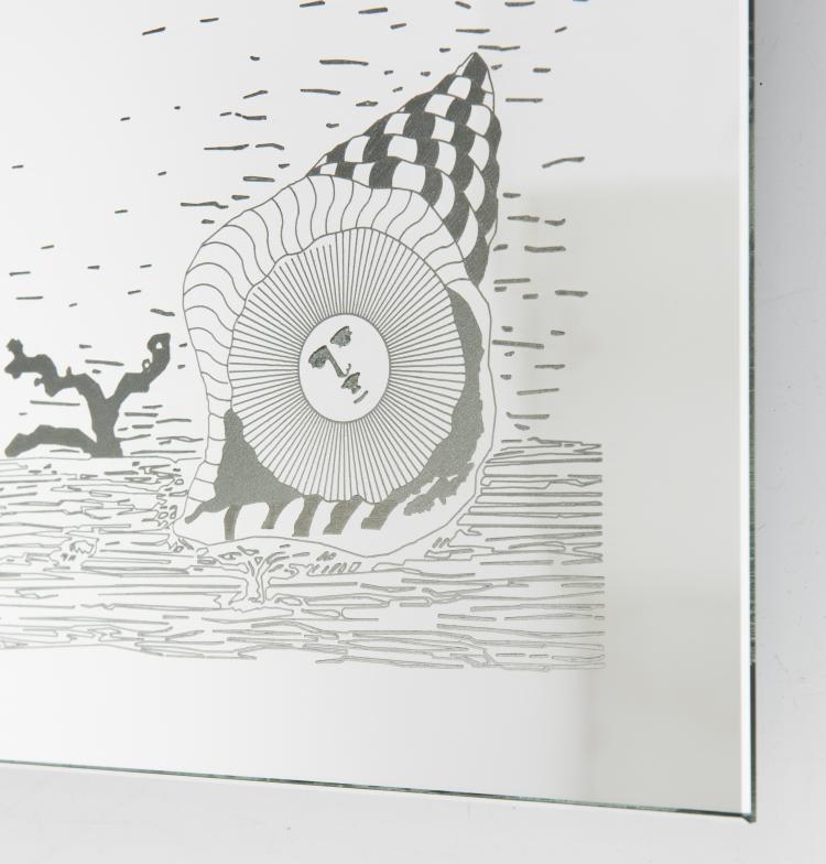 Bild 3 zu Objekt, Illuminated 'Fondo Marino' mirror, 2000s, Barnaba Fornasetti, Fornasetti, Mailand; Antonangeli Illuminazione, Paderno Dugnano/ Mailand, 133B 605