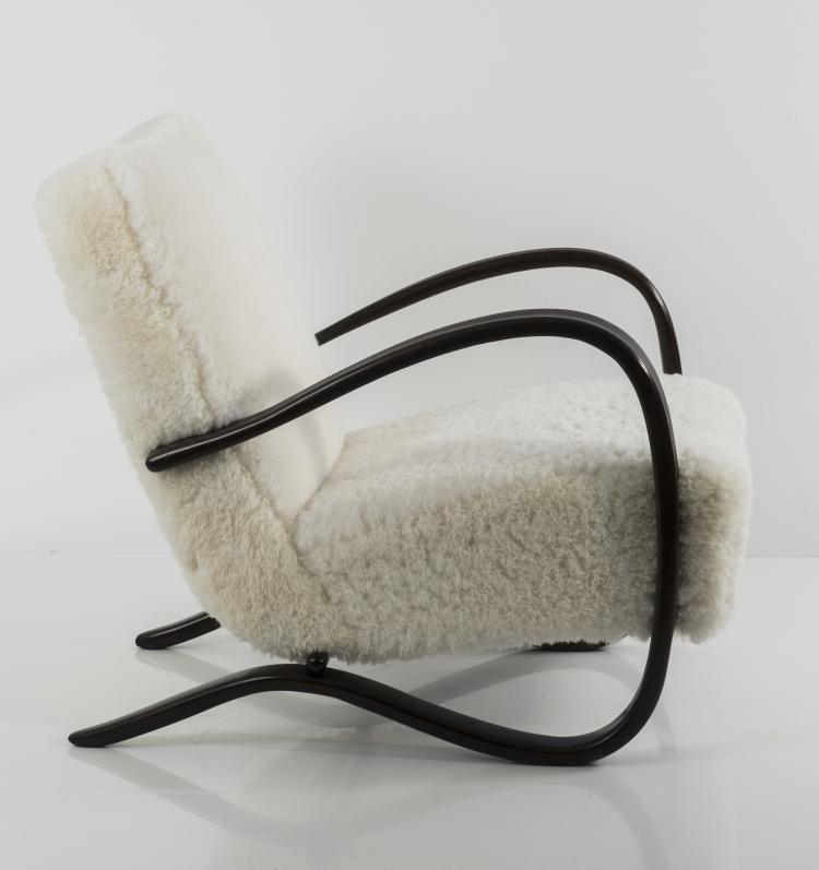 Bild 2 zu Objekt, Two 'H 269' armchairs, 1930/40s , Jindřich Halabala, Thonet, Tschechoslowakei, 133B 201