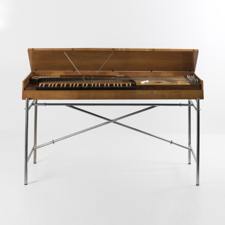 Hauptbild zu Objekt, Unicum clavichord, c1954, Egon Eiermann, Sch&uuml;tze, Rainer, 133A 68