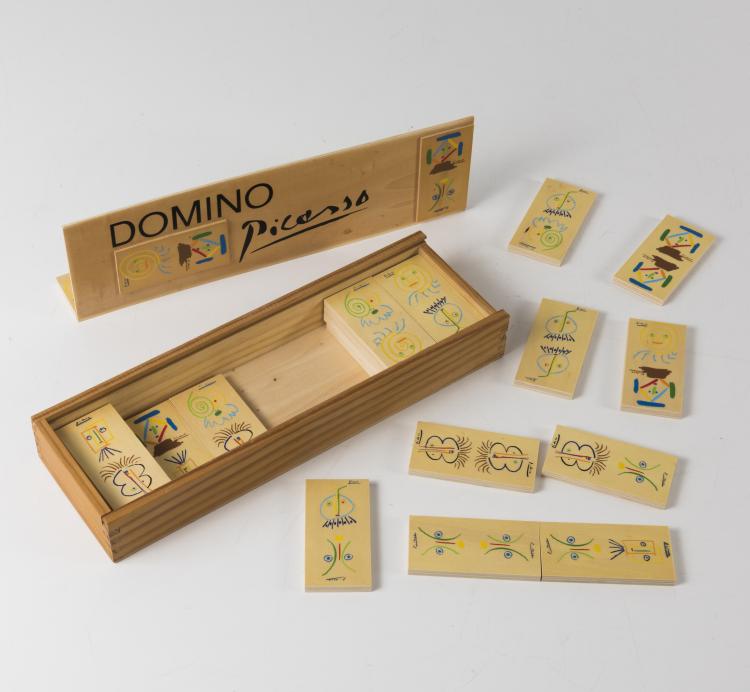 Bild 1 zu Objekt, Domino Set 'Picasso', nach 1960, Pablo Picasso, 132A 114