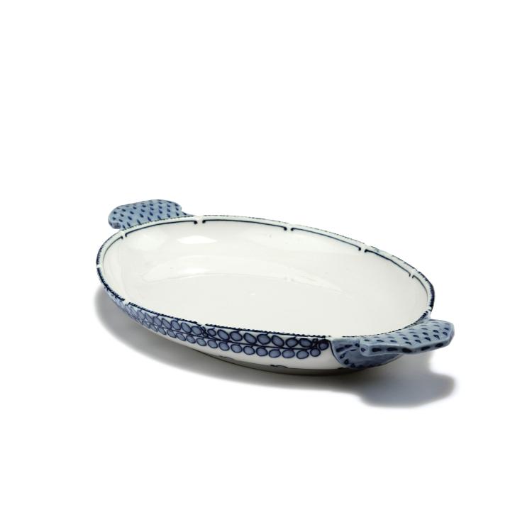 Hauptbild zu Objekt, Oval platter, 1903/04, Richard Riemerschmid, Meissen, KPM, 132B 757