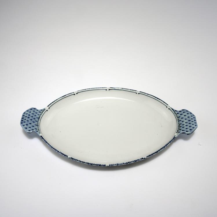 Bild 1 zu Objekt, Oval platter, 1903/04, Richard Riemerschmid, Meissen, KPM, 132B 757