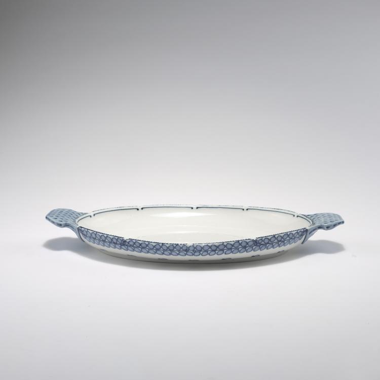 Bild 2 zu Objekt, Oval platter, 1903/04, Richard Riemerschmid, Meissen, KPM, 132B 757