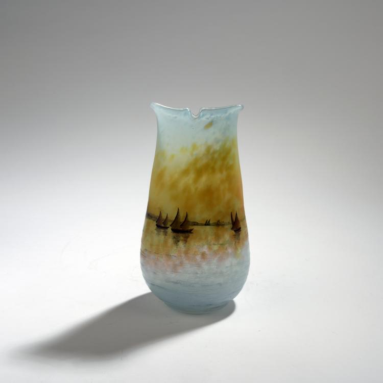 Bild 1 zu Objekt, Vase 'Venise', 1905, Daum Fr&egrave;res, Nancy, 132B 217