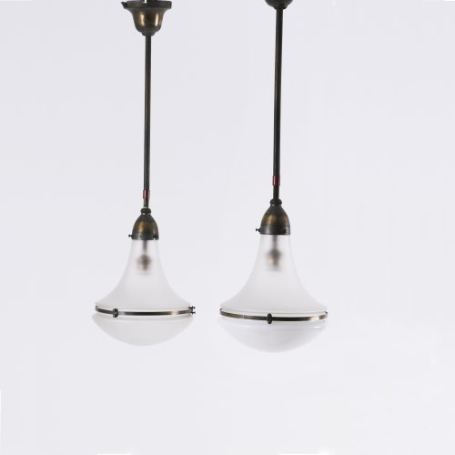 Two ceiling lights, c1925