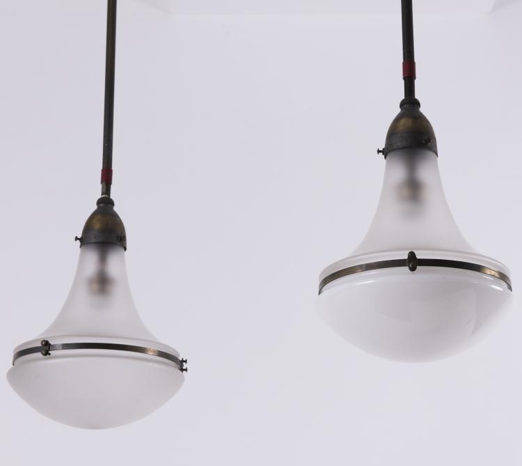 Bild 1 zu Objekt, Two ceiling lights, c1925, Siemens & Halske, Berlin, 133A 33