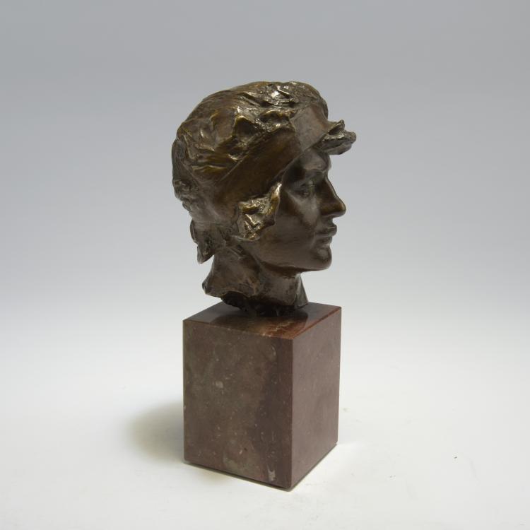 Bild 2 zu Objekt, Female head, c1910, Josef Vaclav Myslbek, 132B 650