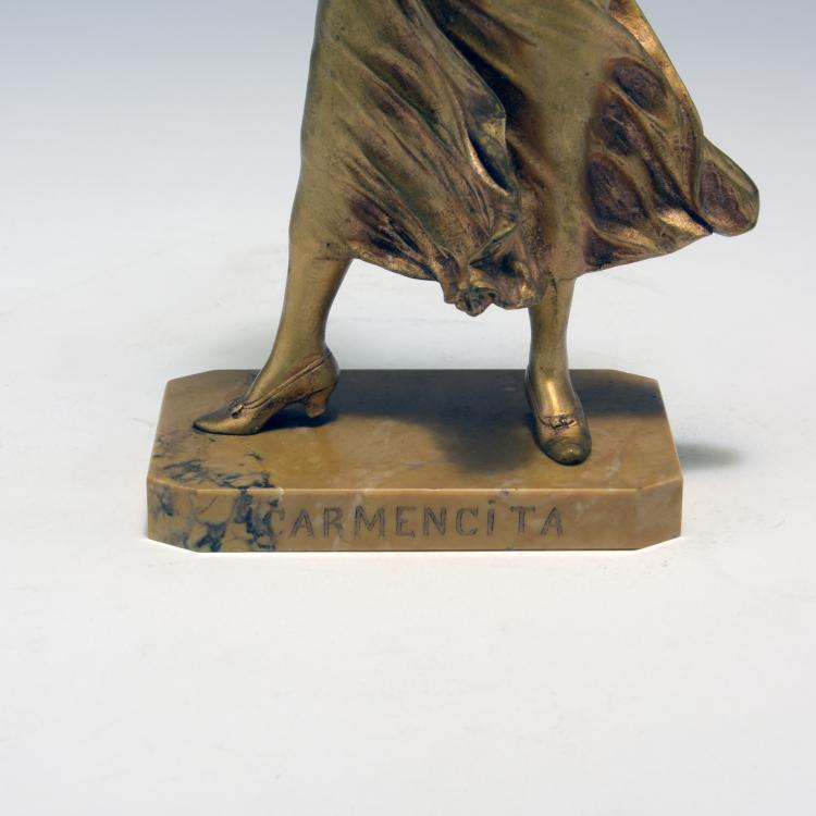 Bild 3 zu Objekt, 'Carmencita', um 1900, Am&eacute;lie Colombier, Goldscheider, Arthur, Paris, 132B 608