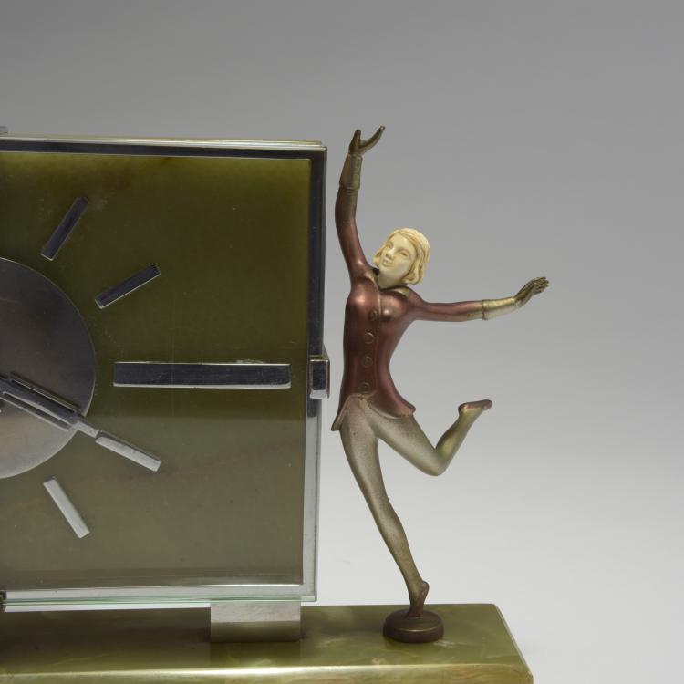 Bild 1 zu Objekt, Mantle clock, 1920s , Josef Lorenzl, 132B 646