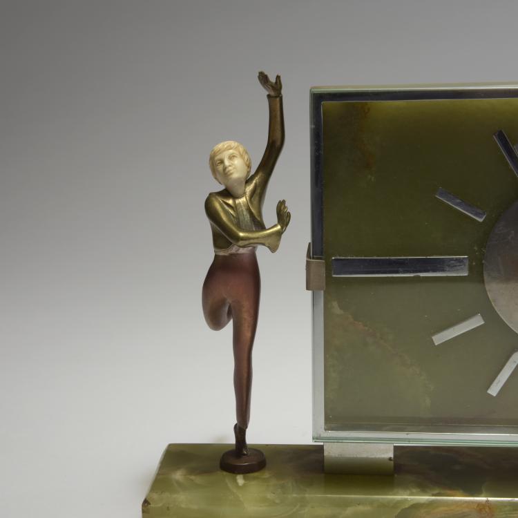 Bild 2 zu Objekt, Mantle clock, 1920s , Josef Lorenzl, 132B 646
