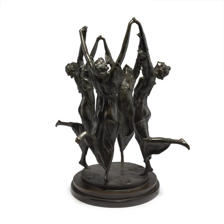 Hauptbild zu Objekt, 'Reigen', 1920er Jahre, Bruno Zach, 132B 682