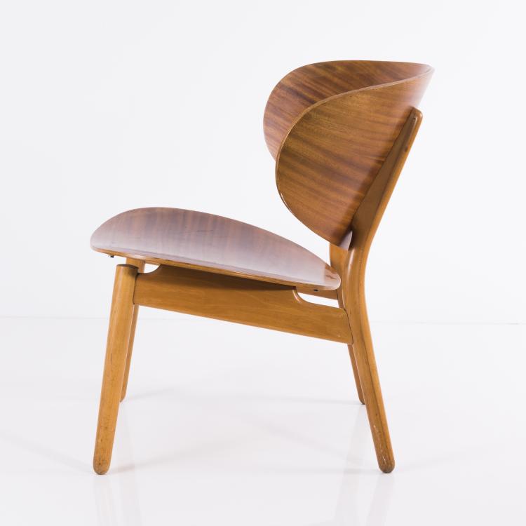 Bild 3 zu Objekt, 'FH 1936' easy chair, 1948, Hansen, Fritz, Aller&oslash;d, 133B 294