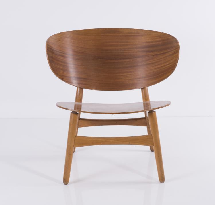 Bild 1 zu Objekt, 'FH 1936' easy chair, 1948, Hansen, Fritz, Aller&oslash;d, 133B 295