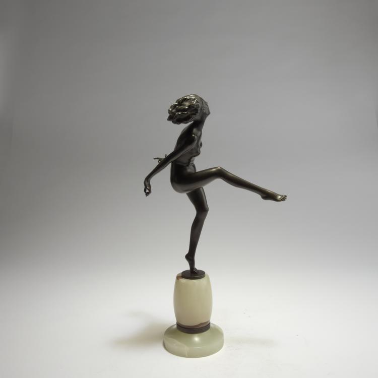 Bild 3 zu Objekt, T&auml;nzerin, 1920er Jahre, Josef Lorenzl, 132B 645