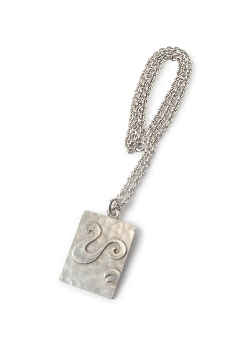 Hauptbild zu Objekt, Anh&auml;nger mit Kette, um 1932, Despr&eacute;s, Jean, Avallon, 132B 1035