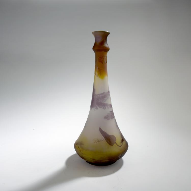 Bild 1 zu Objekt, 'Cl&eacute;matites' vase, 1902-03, Gall&eacute;, Emile, Nancy, 132B 345