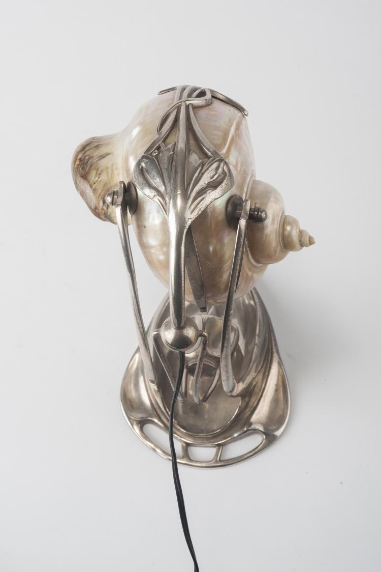 Bild 4 zu Objekt, Muschellampe, um 1900, &Ouml;sterreich, 132B 890