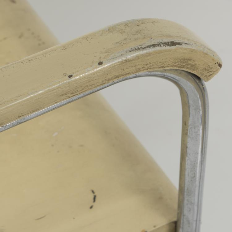 Bild 3 zu Objekt, Drei Freischwinger 'SS 33 Variante', 1931, Hans Luckhardt, Thonet, Frankenberg, 133A 63