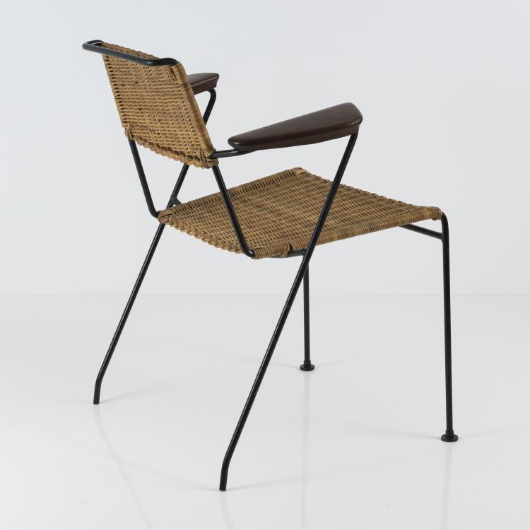 Hauptbild zu Objekt, Armlehnstuhl, um 1955, Paul Schneider-Esleben, Wilde & Spieth, Esslingen, 133A 83