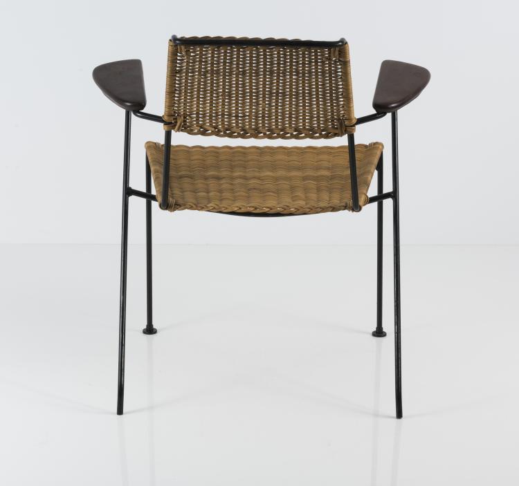 Bild 2 zu Objekt, Armlehnstuhl, um 1955, Paul Schneider-Esleben, Wilde & Spieth, Esslingen, 133A 83