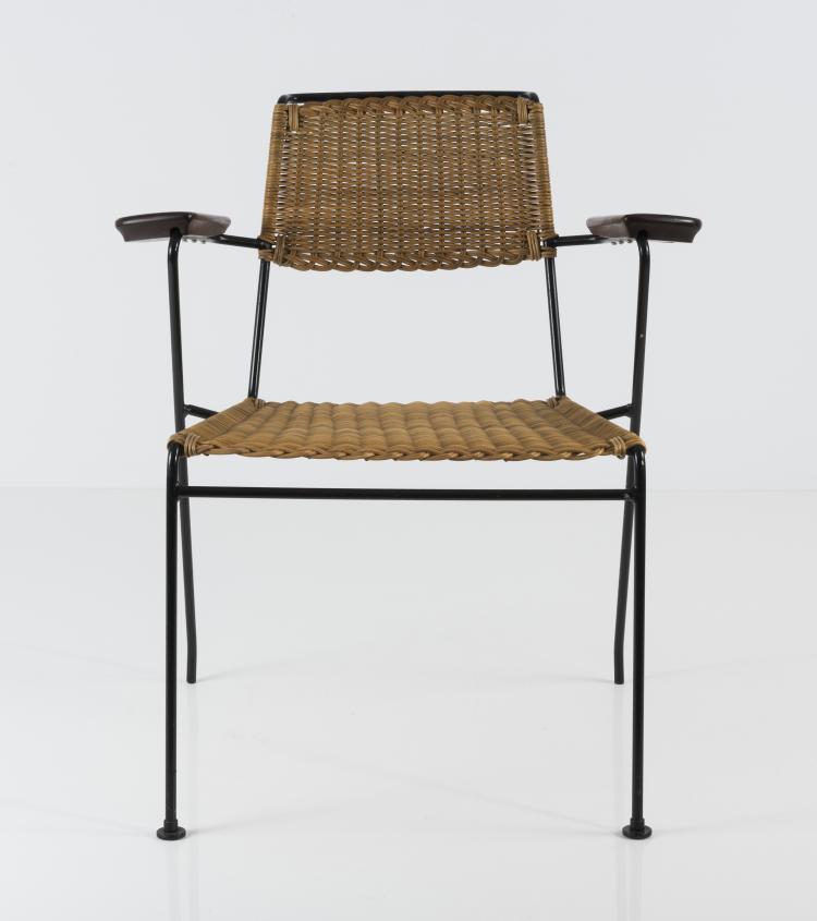 Bild 4 zu Objekt, Armlehnstuhl, um 1955, Paul Schneider-Esleben, Wilde & Spieth, Esslingen, 133A 83