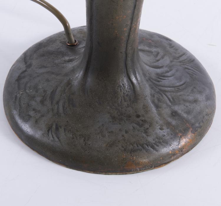 Bild 5 zu Objekt, Tischleuchte 'Grapes', um 1900, Handel & Co., Meriden, Connecticut, 132B 543