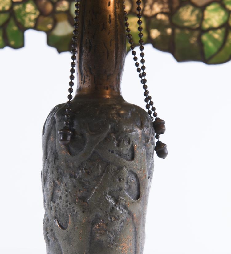 Bild 6 zu Objekt, Tischleuchte 'Grapes', um 1900, Handel & Co., Meriden, Connecticut, 132B 543