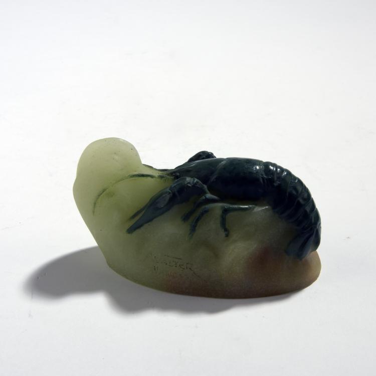 Bild 1 zu Objekt, 'Homard' paperweight, 1920s, Walter, Amalric, Nancy, 132B 465
