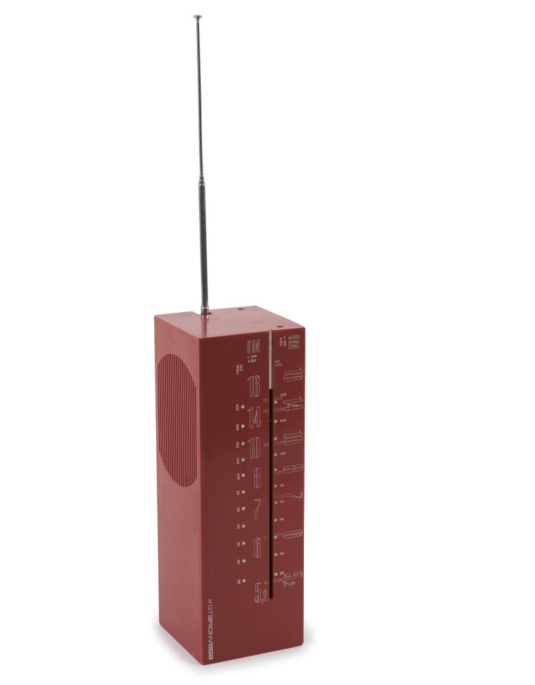Hauptbild zu Objekt, 'RR 127' radio, 1965, Marco Zanuso, Brionvega, Mailand, 133B 417