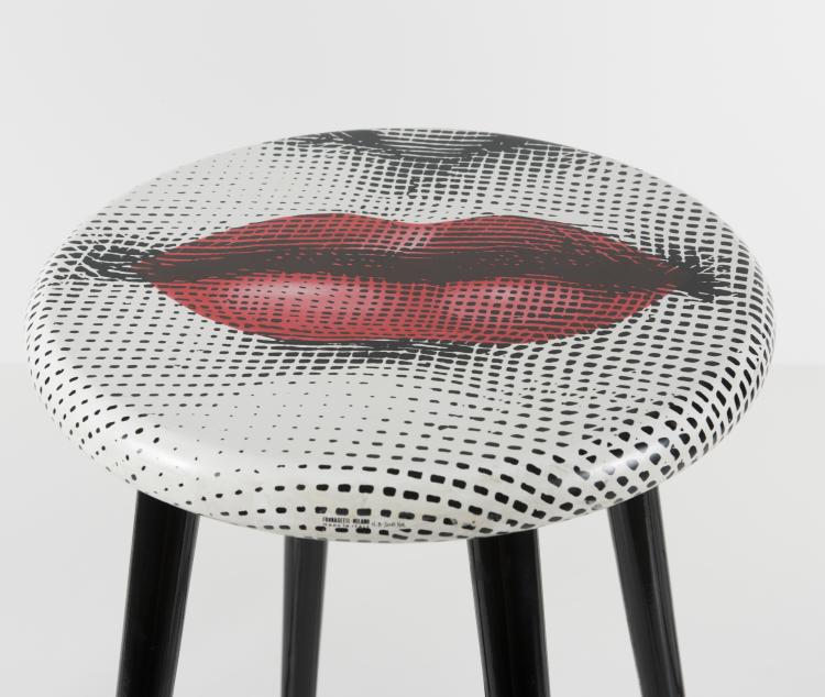 Bild 5 zu Objekt, Drei Barhocker 'Bocca' und 'Tergonomico', 2006, Barnaba Fornasetti, Fornasetti, Mailand, 133B 606