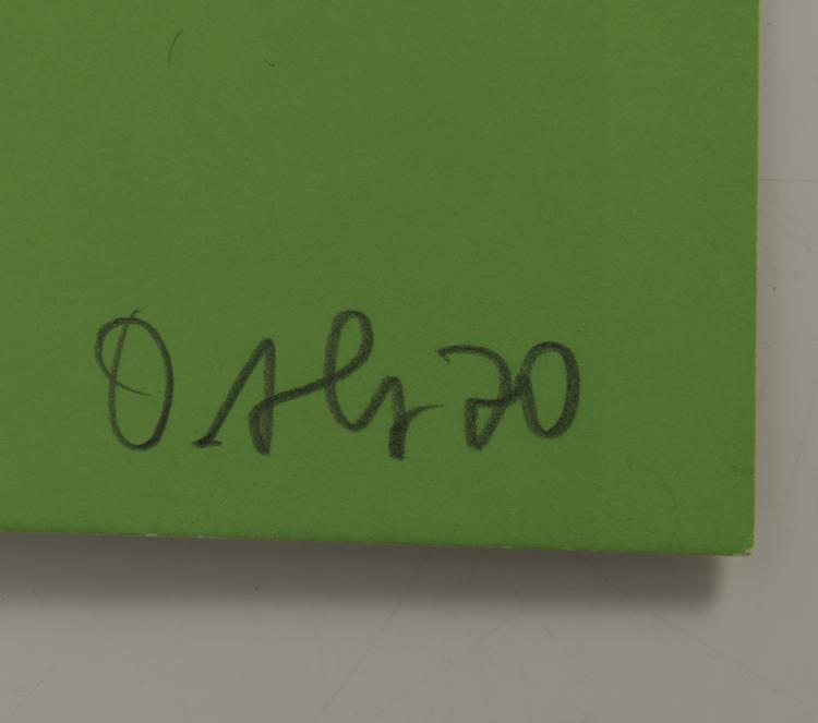 Bild 1 zu Objekt, Ohne Titel, 1970, Otmar Alt, 132A 51