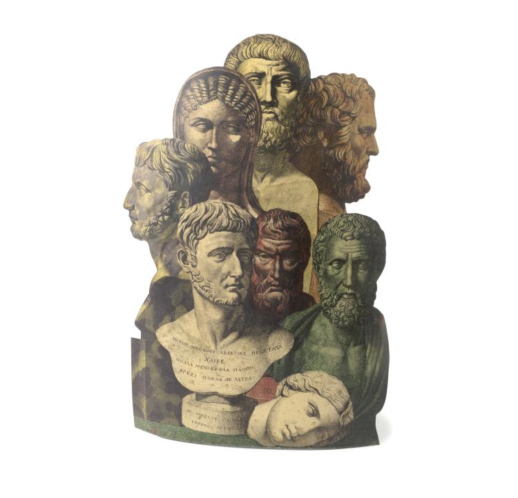 Hauptbild zu Objekt, 'Teste antiche' umbrella stand, 1950s, Piero Fornasetti, Fornasetti, Mailand, 133B 570