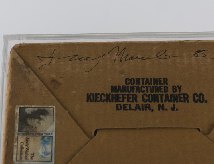 Bild 2 zu Objekt, 'Campbell&acute;s Soups Box Six No. 1 Cans', 1985, Andy Warhol, 132A 148